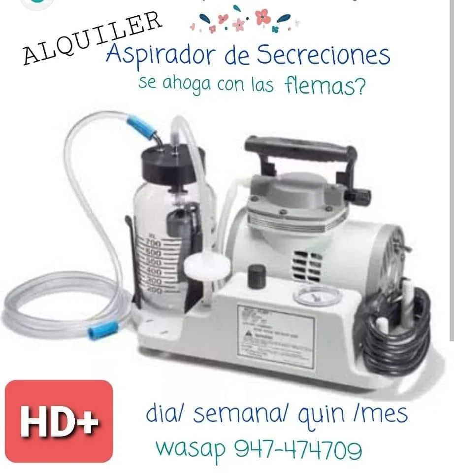 Aspirador de secreciones